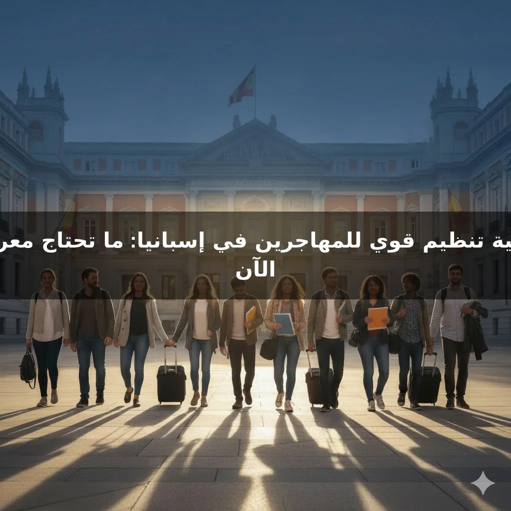 عملية تنظيم قوي للمهاجرين في إسبانيا: ما تحتاج معرفته الآن