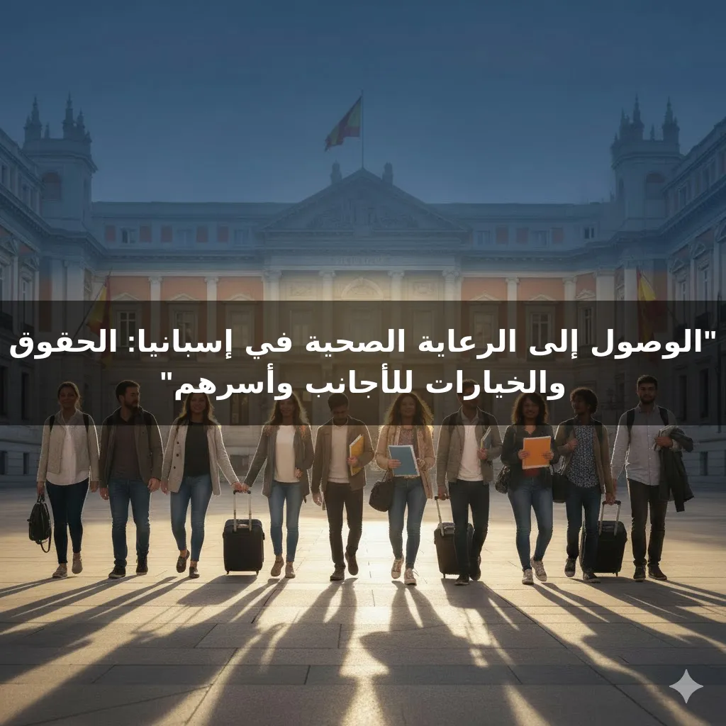 "الوصول إلى الرعاية الصحية في إسبانيا: الحقوق والخيارات للأجانب وأسرهم"