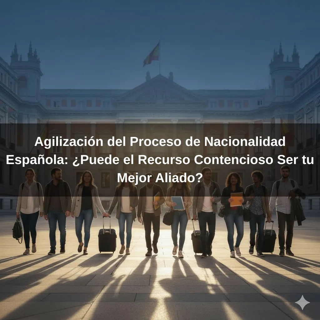 Agilización del Proceso de Nacionalidad Española: ¿Puede el Recurso Contencioso Ser tu Mejor Aliado?