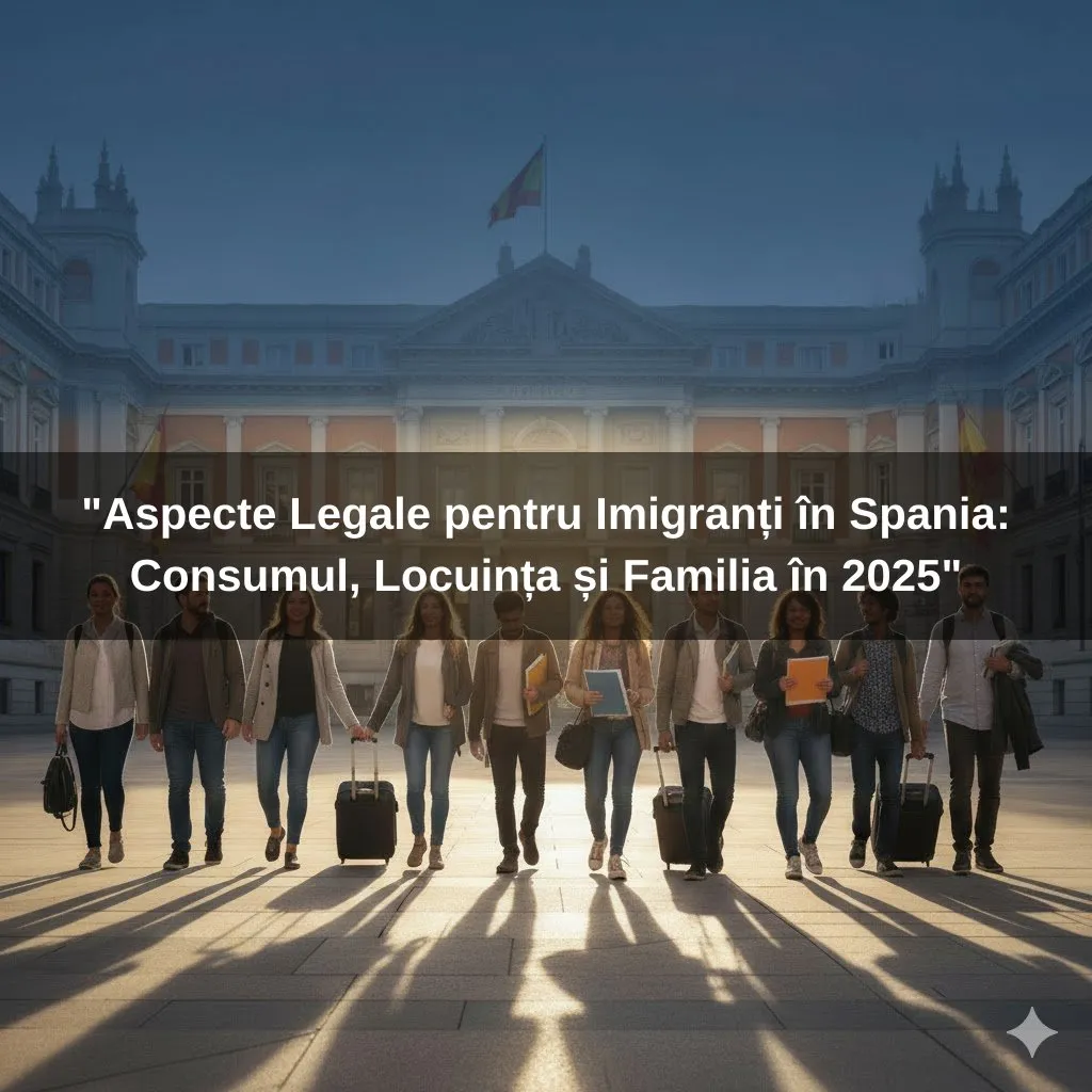 "Aspecte Legale pentru Imigranți în Spania: Consumul, Locuința și Familia în 2025"