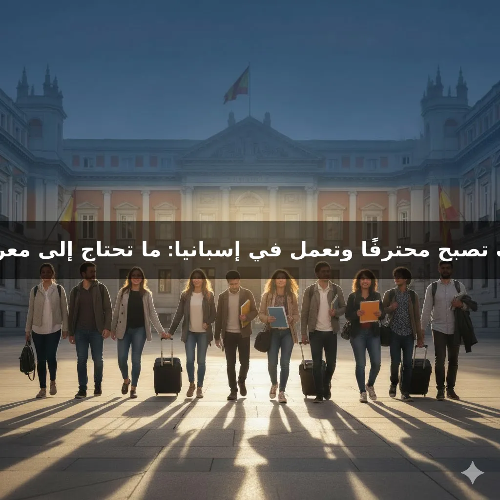 كيف تصبح محترفًا وتعمل في إسبانيا: ما تحتاج إلى معرفته