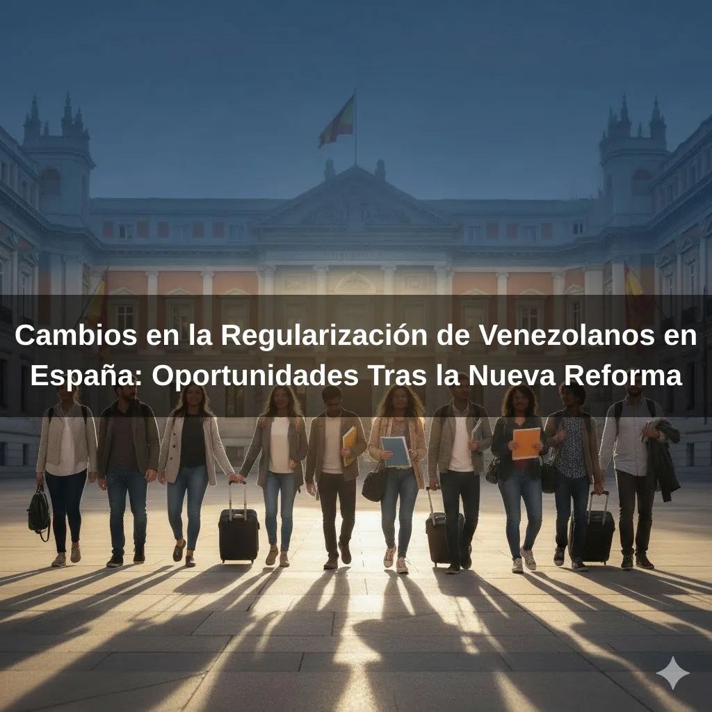 Cambios en la Regularización de Venezolanos en España: Oportunidades Tras la Nueva Reforma