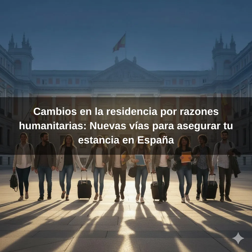 Cambios en la residencia por razones humanitarias: Nuevas vías para asegurar tu estancia en España