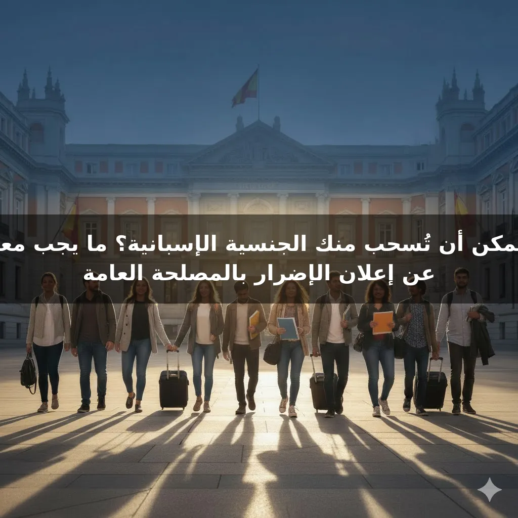 هل يمكن أن تُسحب منك الجنسية الإسبانية؟ ما يجب معرفته عن إعلان الإضرار بالمصلحة العامة