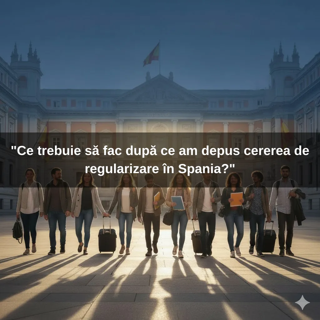 "Ce trebuie să fac după ce am depus cererea de regularizare în Spania?"