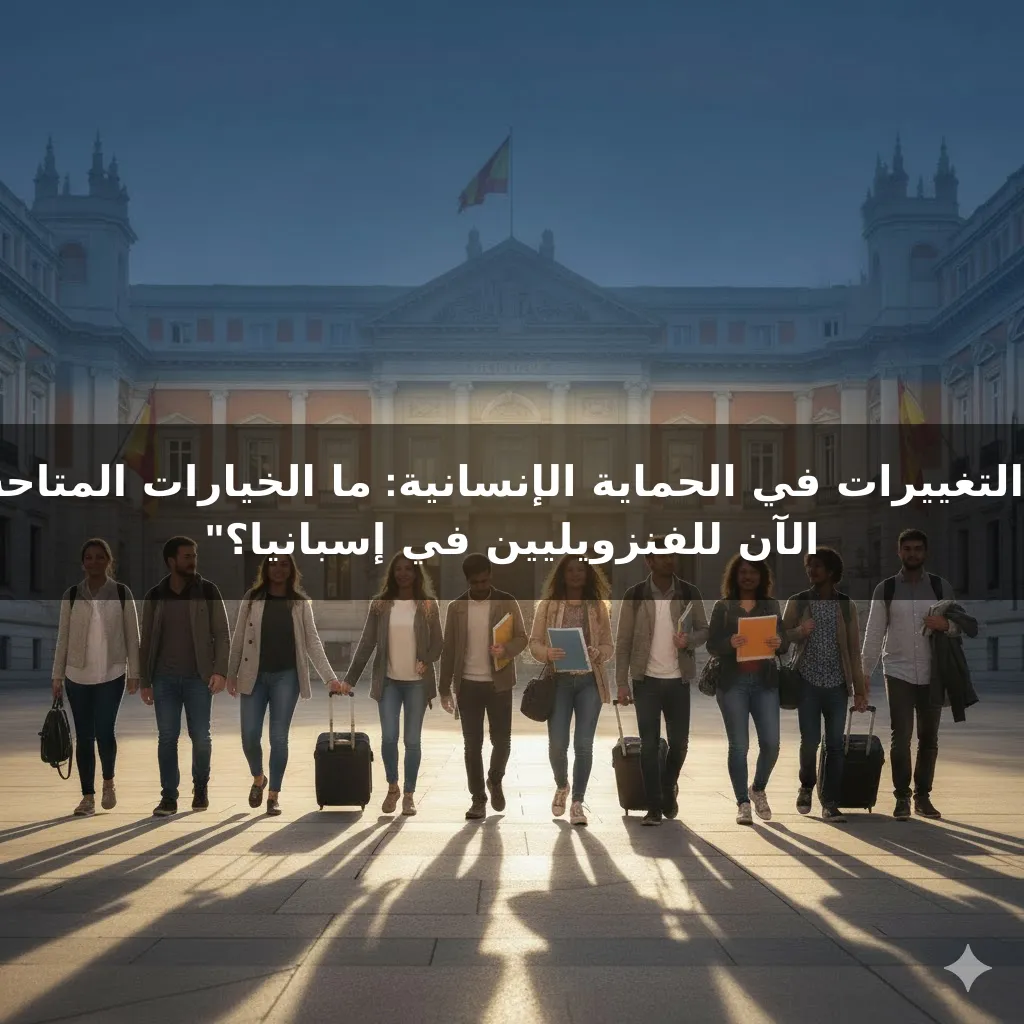 "التغييرات في الحماية الإنسانية: ما الخيارات المتاحة الآن للفنزويليين في إسبانيا؟"
