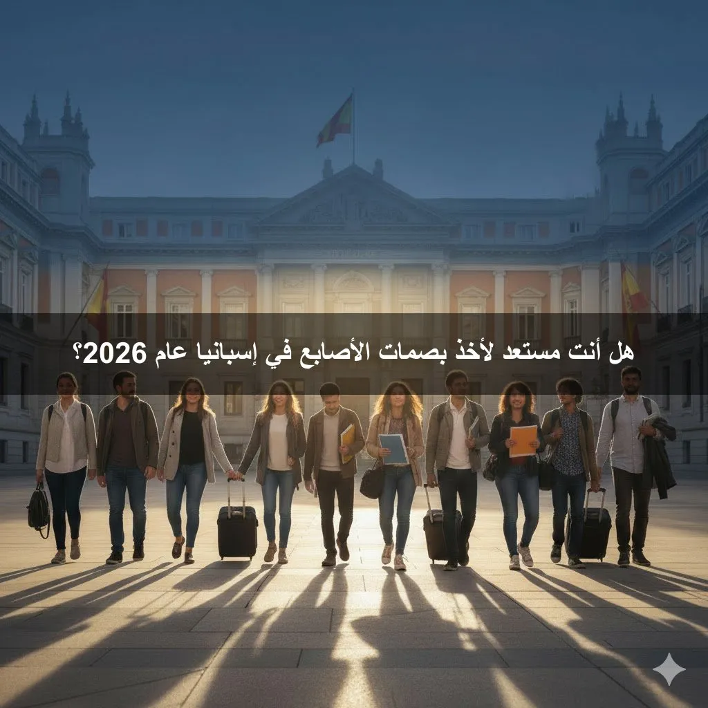 هل أنت مستعد لأخذ بصمات الأصابع في إسبانيا عام 2026؟