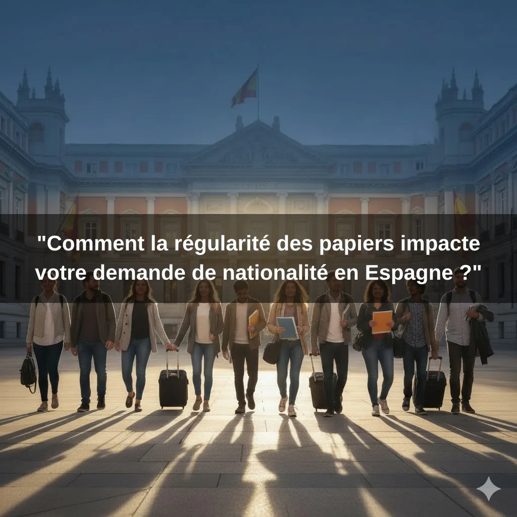 "Comment la régularité des papiers impacte votre demande de nationalité en Espagne ?"