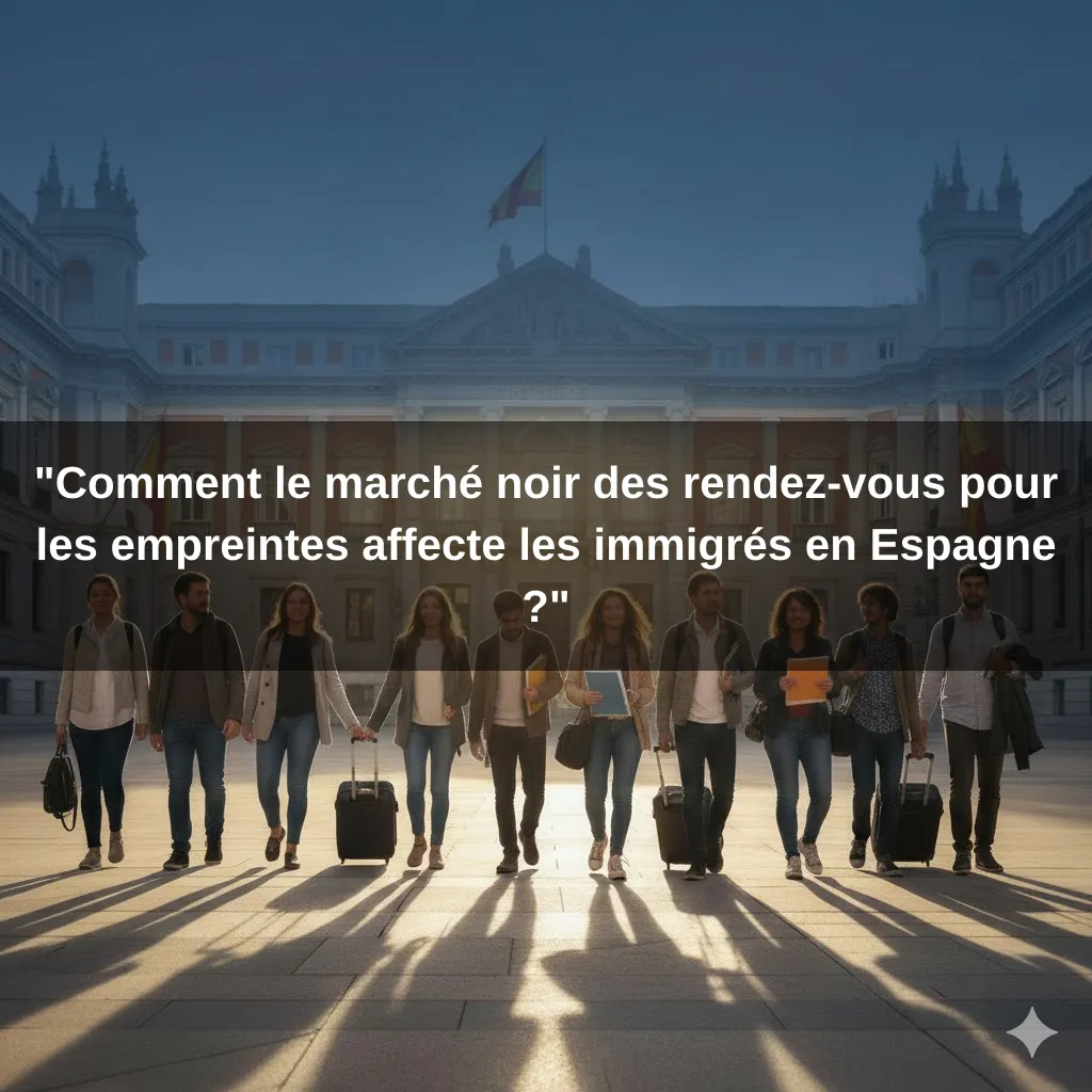 "Comment le marché noir des rendez-vous pour les empreintes affecte les immigrés en Espagne ?"