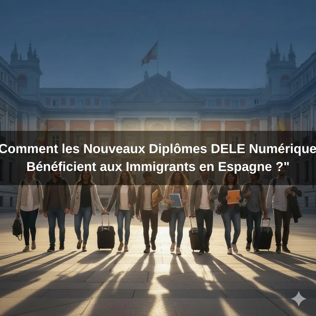 "Comment les Nouveaux Diplômes DELE Numériques Bénéficient aux Immigrants en Espagne ?"