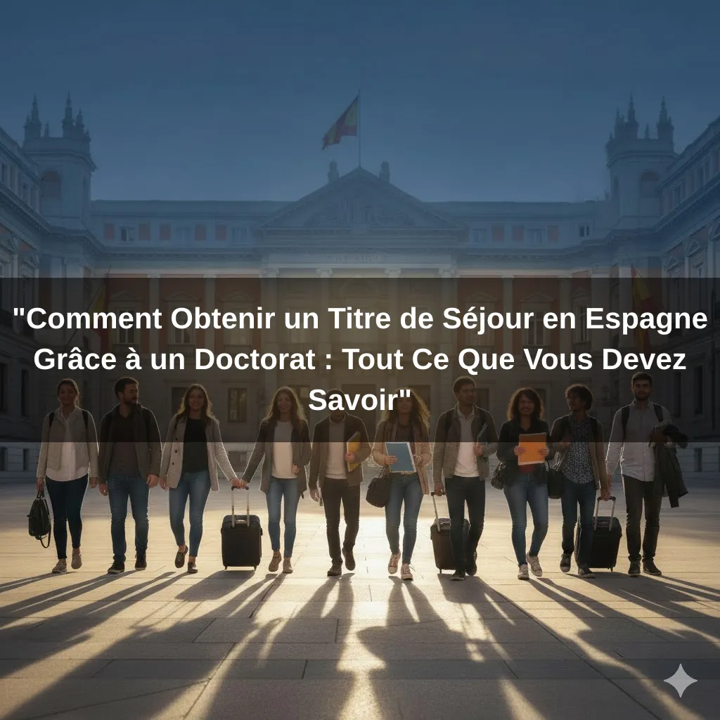 "Comment Obtenir un Titre de Séjour en Espagne Grâce à un Doctorat : Tout Ce Que Vous Devez Savoir"