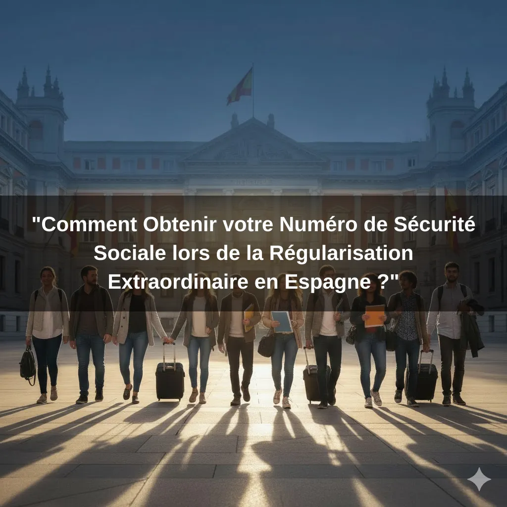 "Comment Obtenir votre Numéro de Sécurité Sociale lors de la Régularisation Extraordinaire en Espagne ?"