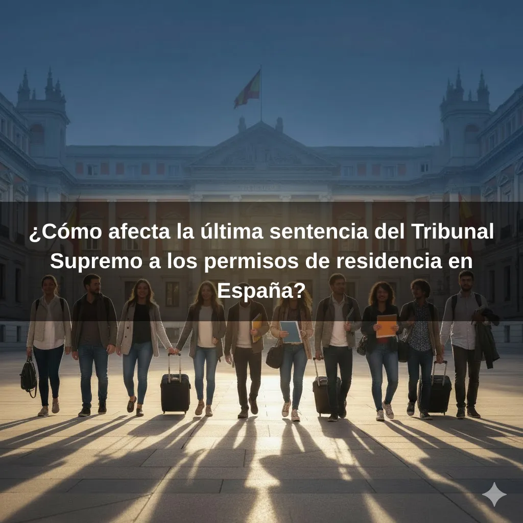 ¿Cómo afecta la última sentencia del Tribunal Supremo a los permisos de residencia en España?