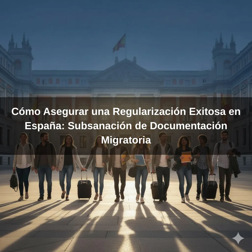 Cómo Asegurar una Regularización Exitosa en España: Subsanación de Documentación Migratoria