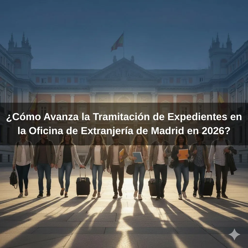 ¿Cómo Avanza la Tramitación de Expedientes en la Oficina de Extranjería de Madrid en 2026?