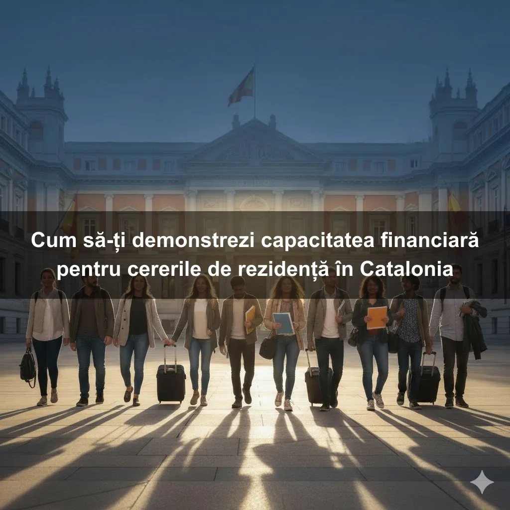 Cum să-ți demonstrezi capacitatea financiară pentru cererile de rezidență în Catalonia