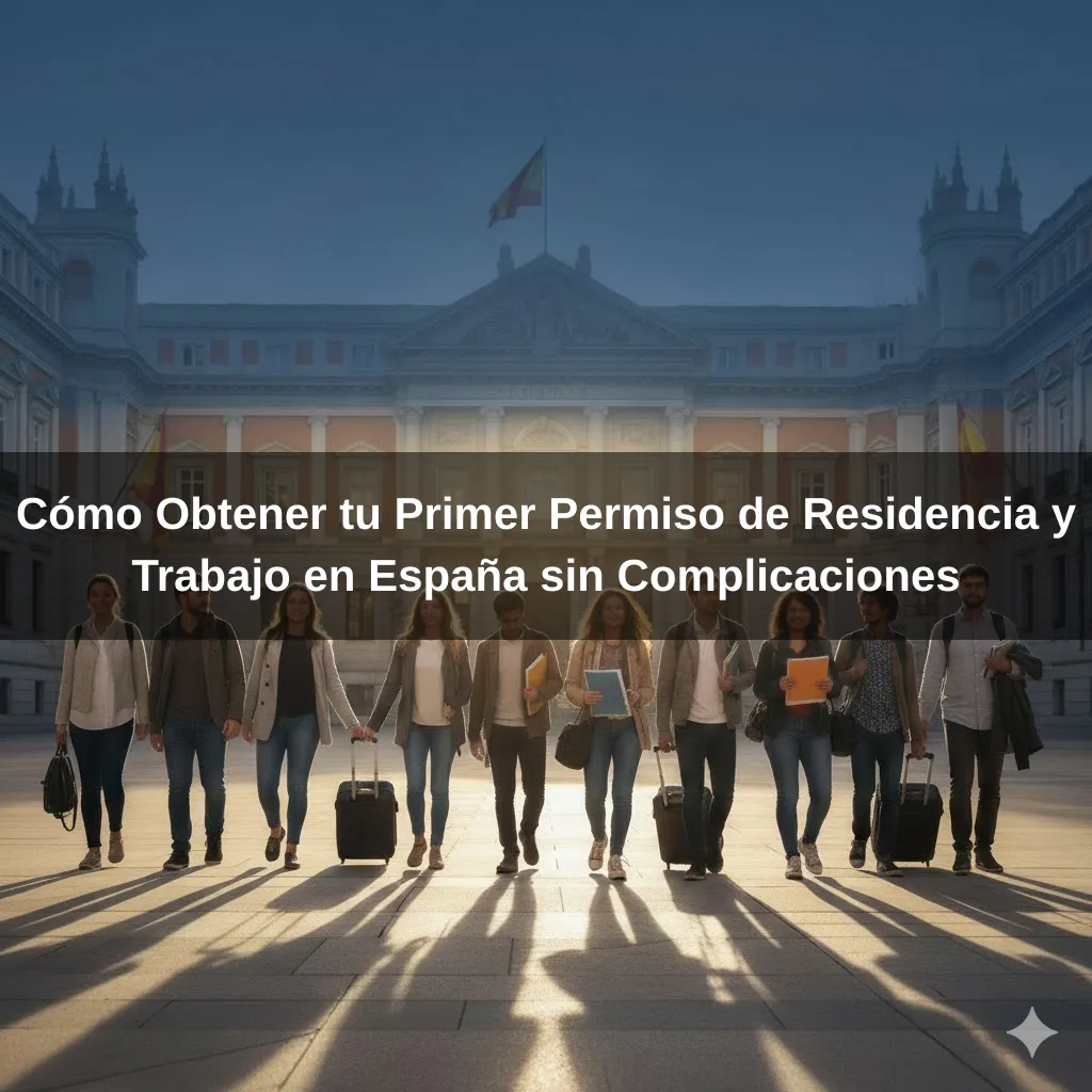 Cómo Obtener tu Primer Permiso de Residencia y Trabajo en España sin Complicaciones
