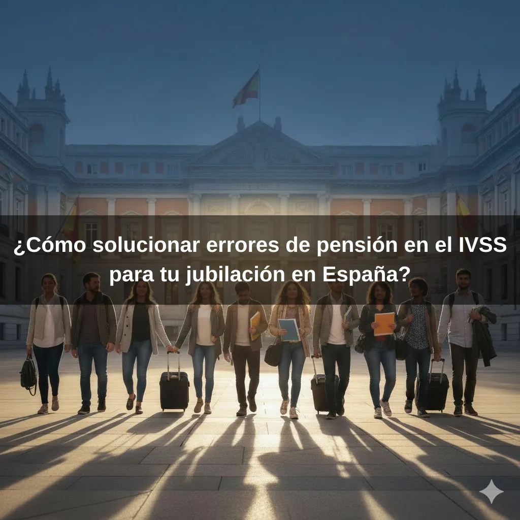 ¿Cómo solucionar errores de pensión en el IVSS para tu jubilación en España?