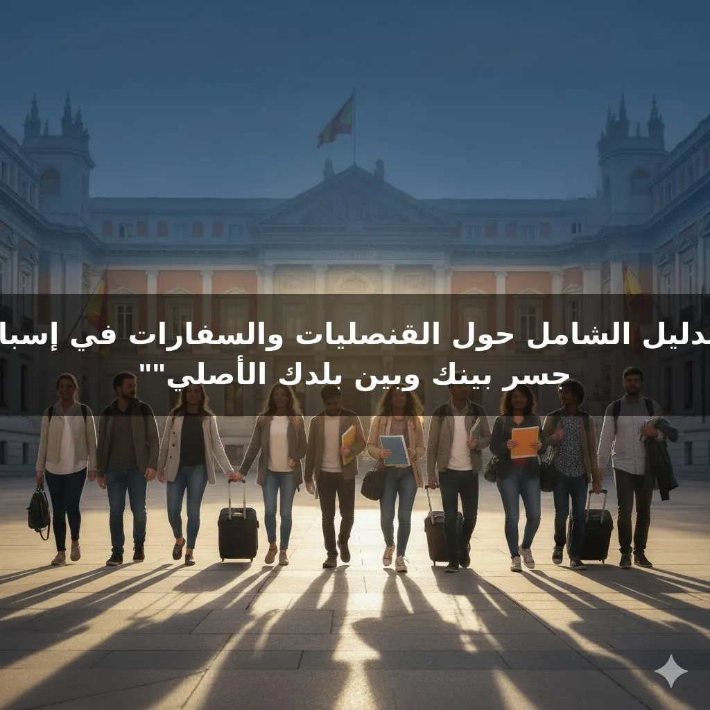 ""الدليل الشامل حول القنصليات والسفارات في إسبانيا: جسر بينك وبين بلدك الأصلي""