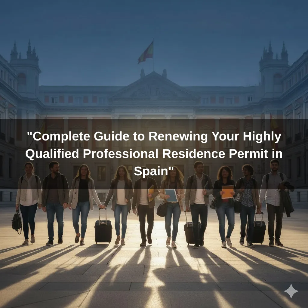 "Complete Guide to Renewing Your Highly Qualified Professional Residence Permit in Spain"
