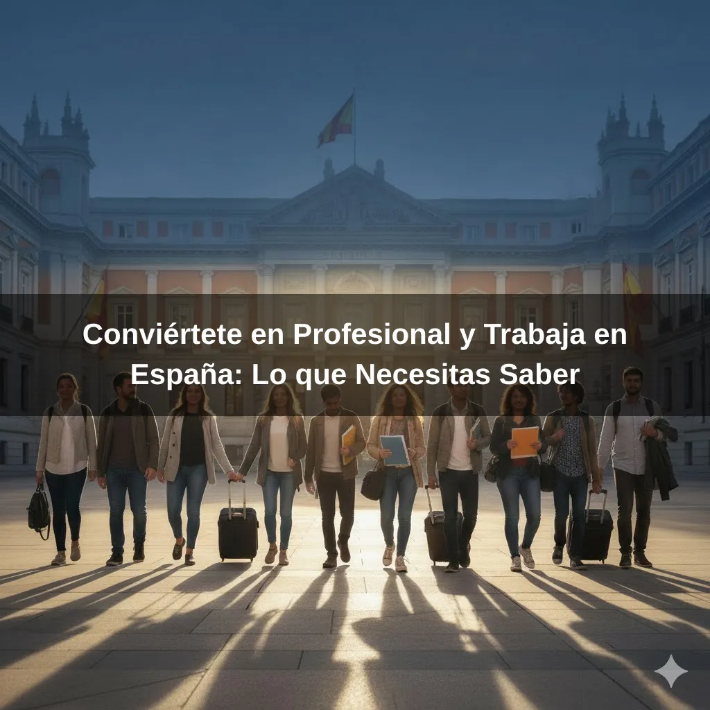 Conviértete en Profesional y Trabaja en España: Lo que Necesitas Saber