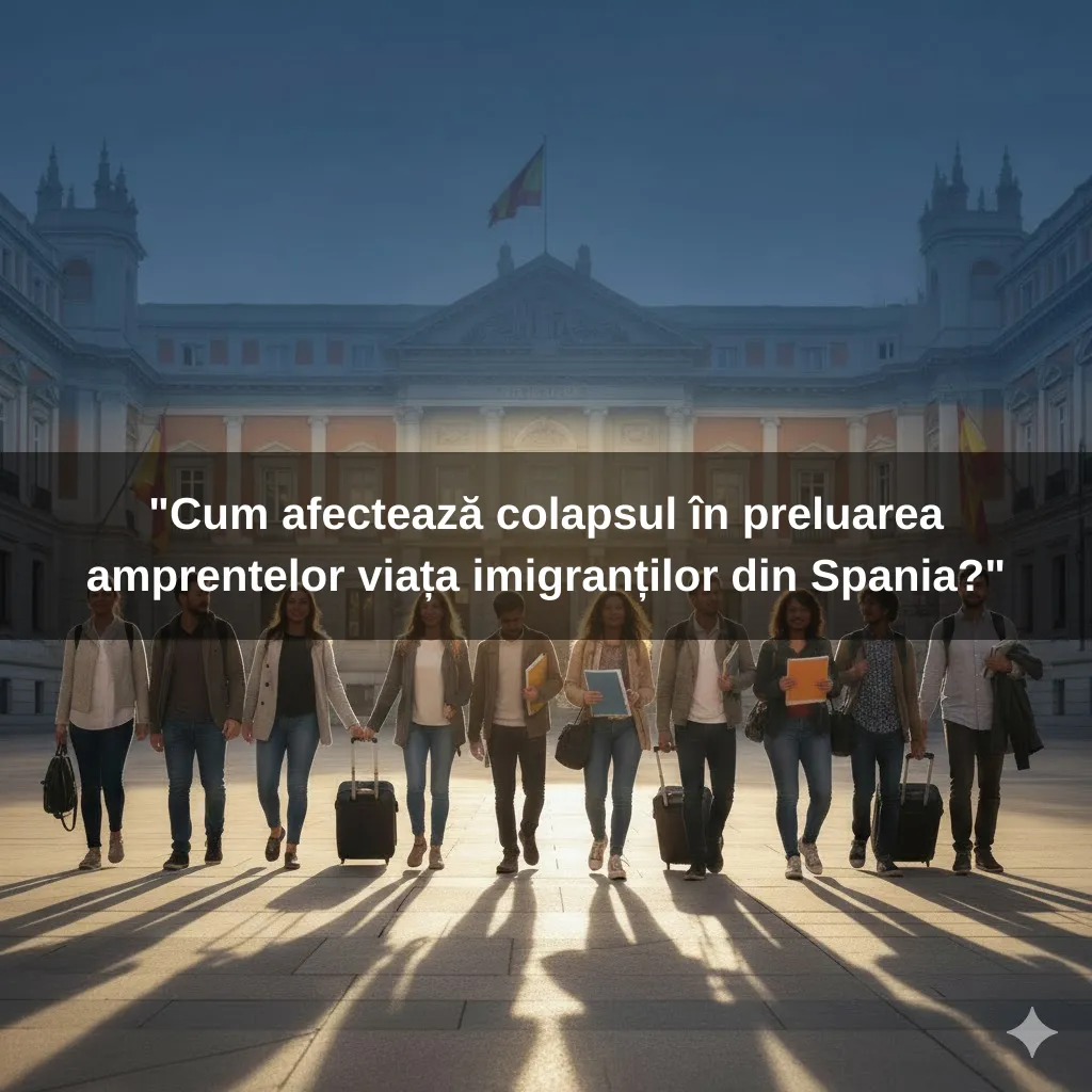"Cum afectează colapsul în preluarea amprentelor viața imigranților din Spania?"