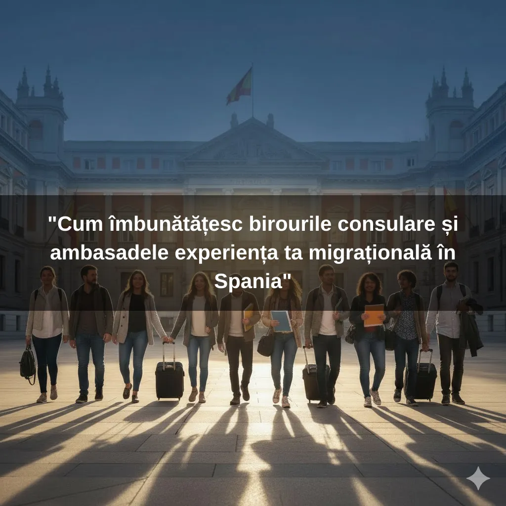 "Cum îmbunătățesc birourile consulare și ambasadele experiența ta migrațională în Spania"