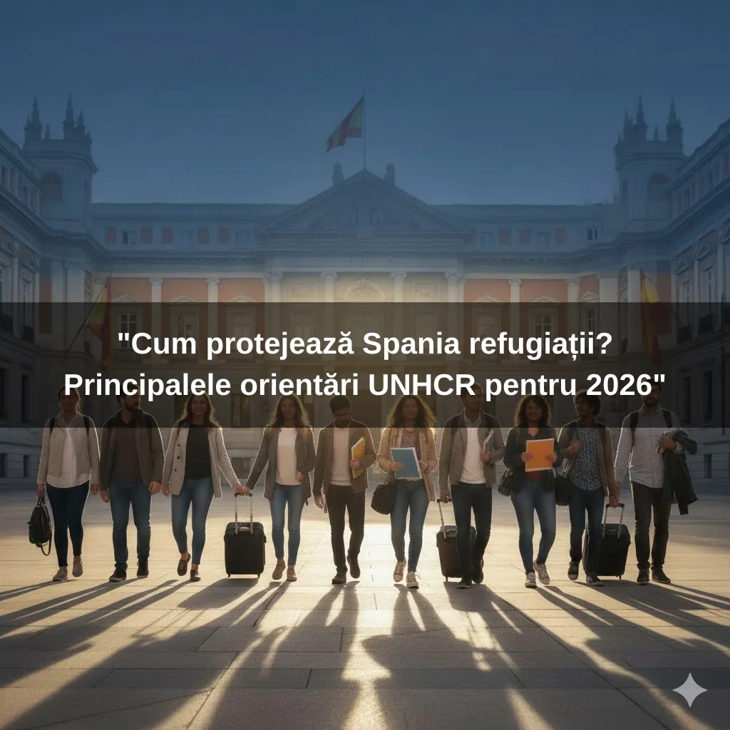 "Cum protejează Spania refugiații? Principalele orientări UNHCR pentru 2026"