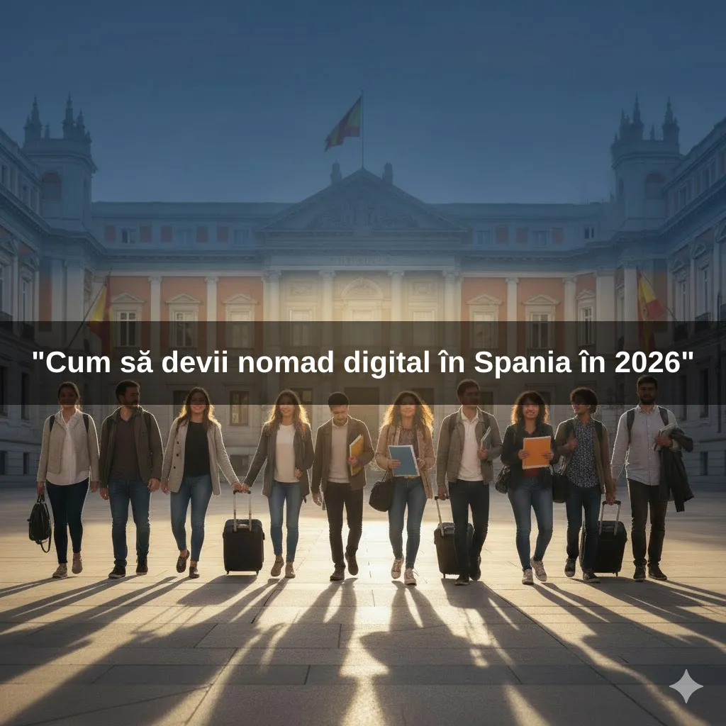 "Cum să devii nomad digital în Spania în 2026"