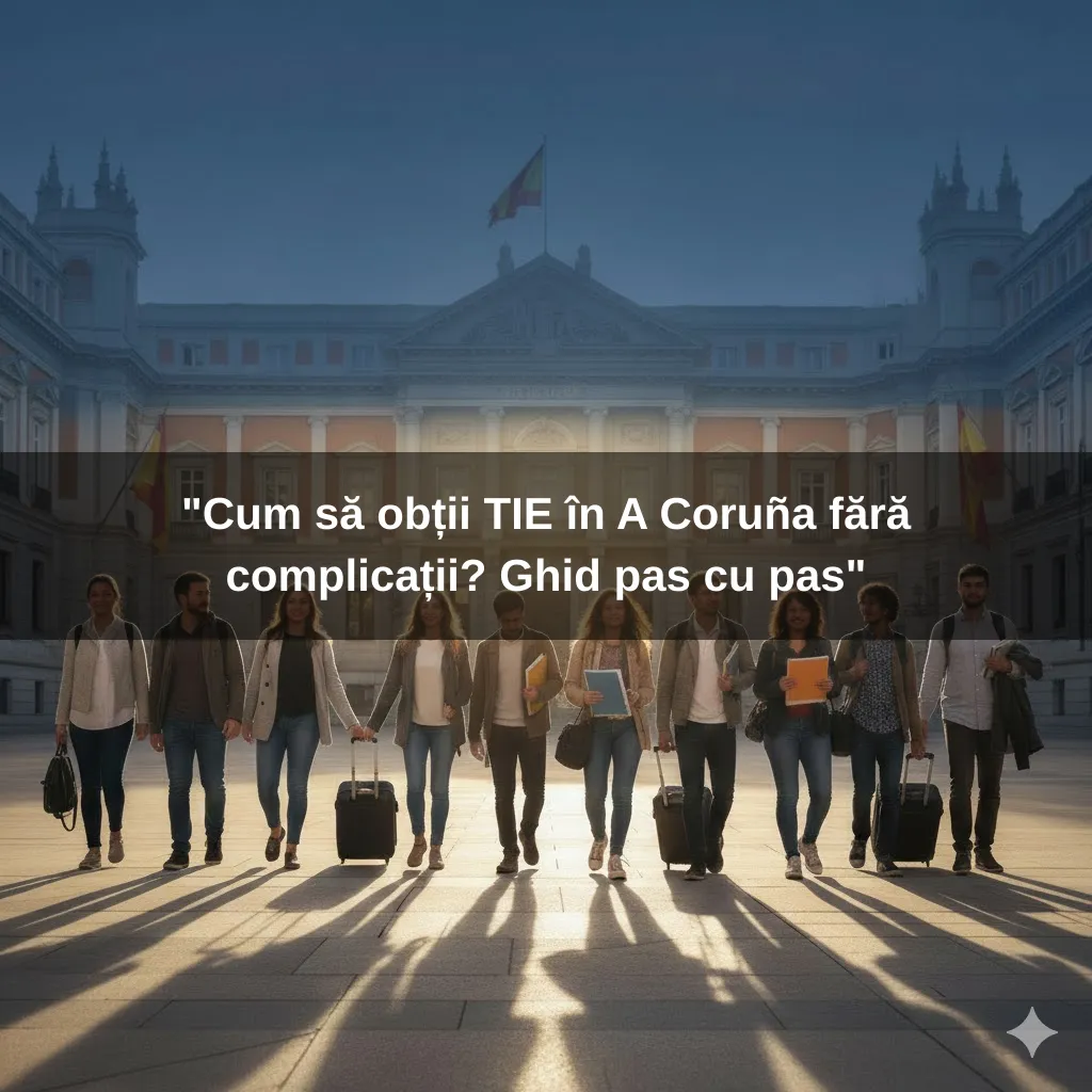 "Cum să obții TIE în A Coruña fără complicații? Ghid pas cu pas"