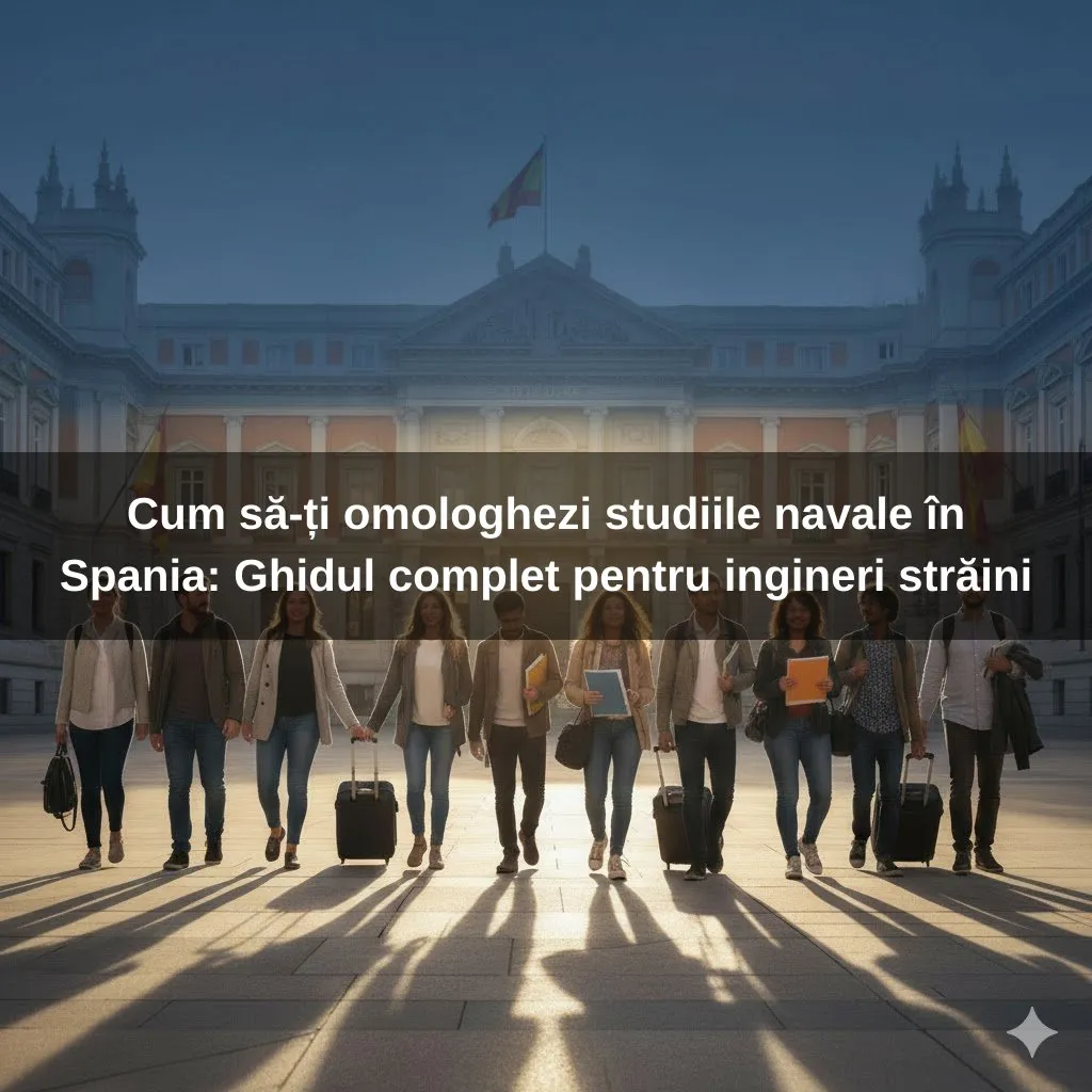 Cum să-ți omologhezi studiile navale în Spania: Ghidul complet pentru ingineri străini