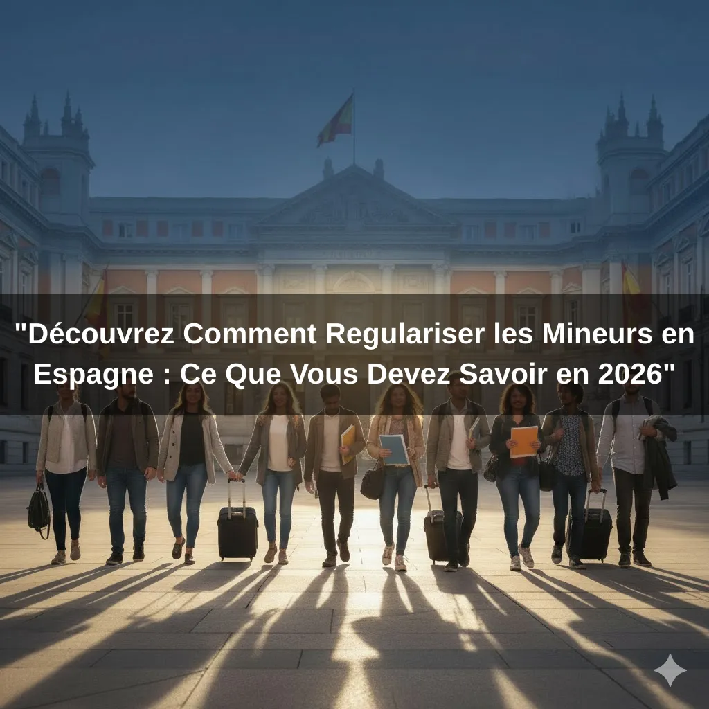 "Découvrez Comment Regulariser les Mineurs en Espagne : Ce Que Vous Devez Savoir en 2026"