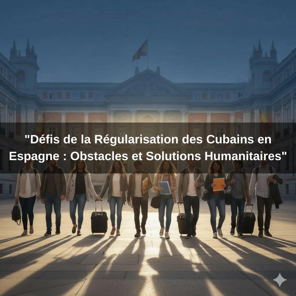 "Défis de la Régularisation des Cubains en Espagne : Obstacles et Solutions Humanitaires"
