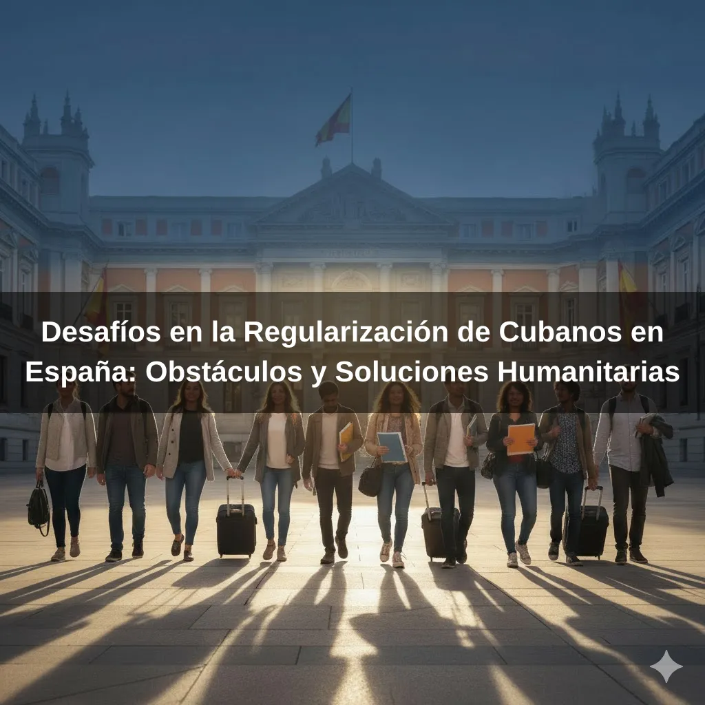 Desafíos en la Regularización de Cubanos en España: Obstáculos y Soluciones Humanitarias