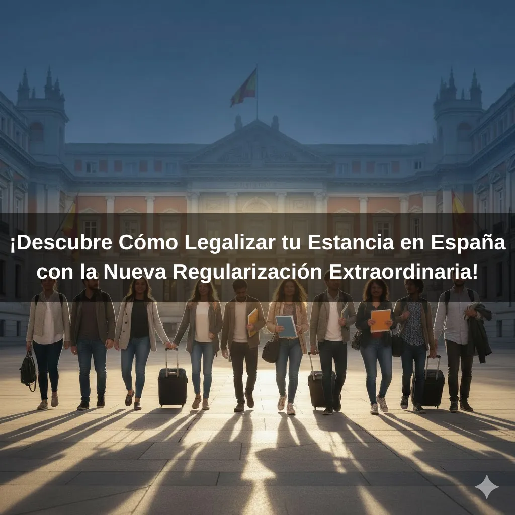 ¡Descubre Cómo Legalizar tu Estancia en España con la Nueva Regularización Extraordinaria!