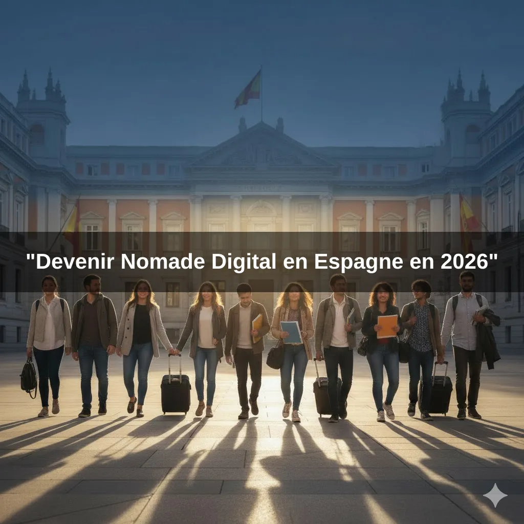 "Devenir Nomade Digital en Espagne en 2026"
