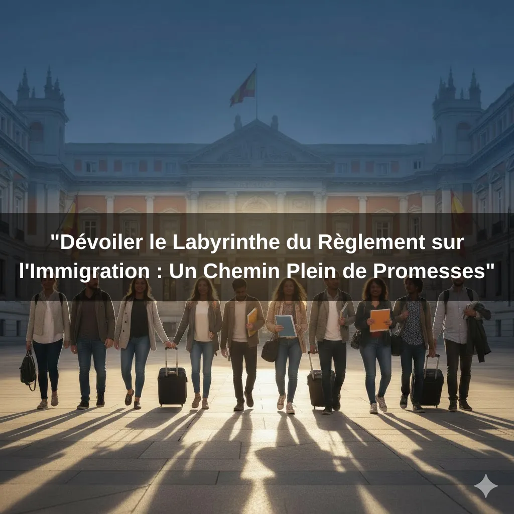 "Dévoiler le Labyrinthe du Règlement sur l'Immigration : Un Chemin Plein de Promesses"