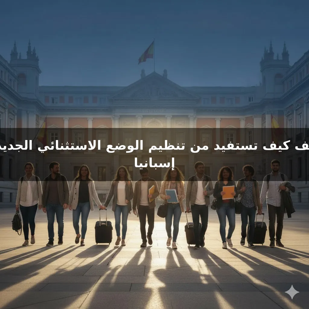 اكتشف كيف تستفيد من تنظيم الوضع الاستثنائي الجديد في إسبانيا