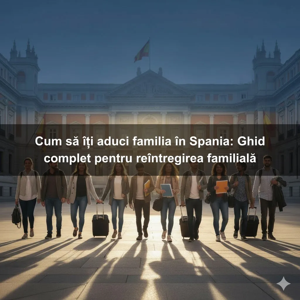 Cum să îți aduci familia în Spania: Ghid complet pentru reîntregirea familială