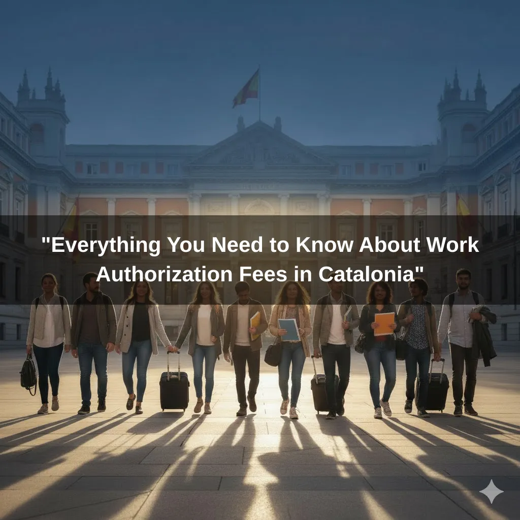 "Everything You Need to Know About Work Authorization Fees in Catalonia"