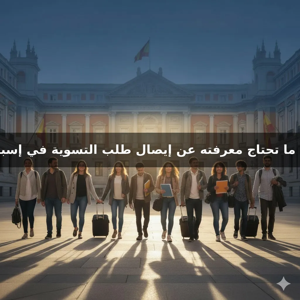 كل ما تحتاج معرفته عن إيصال طلب التسوية في إسبانيا