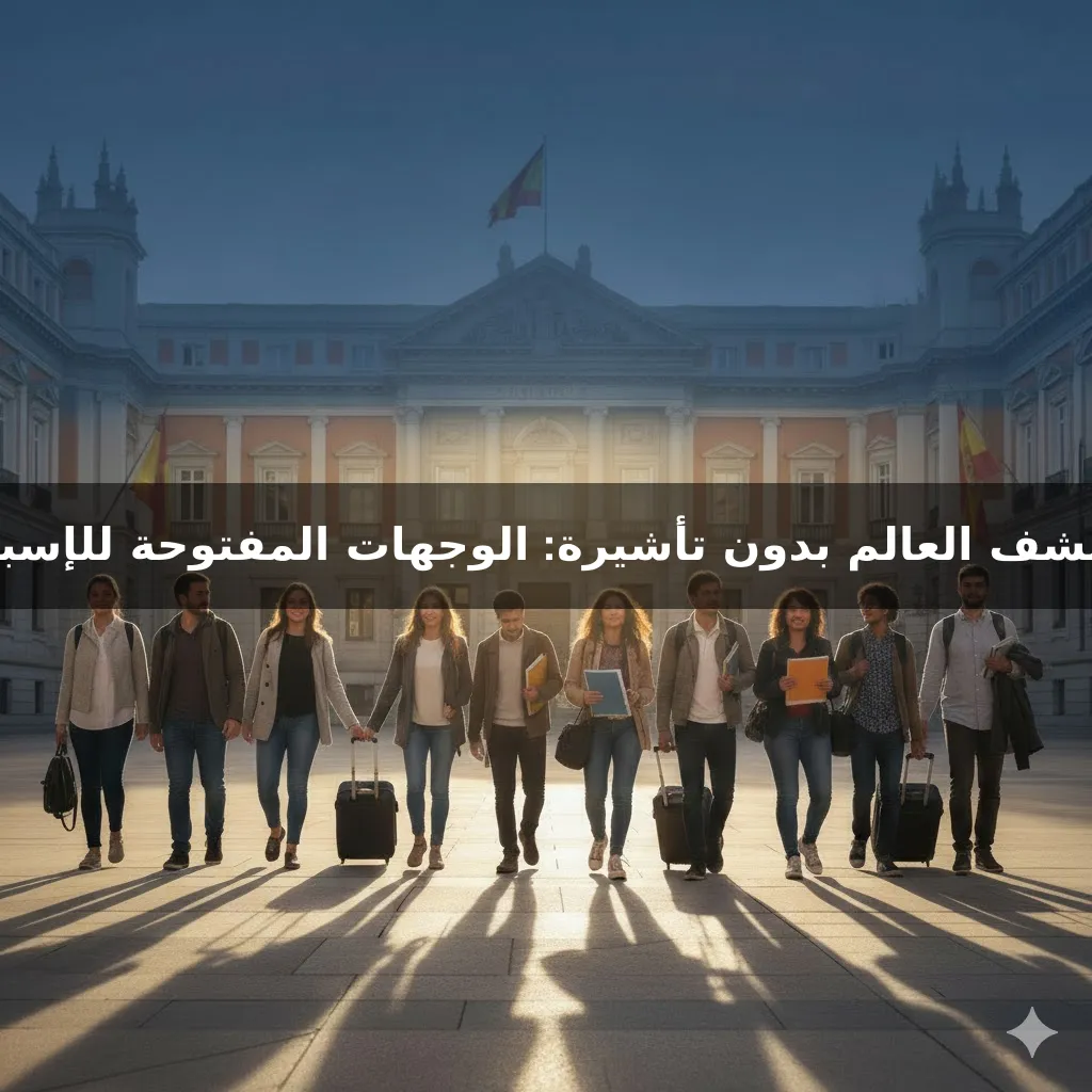 اكتشف العالم بدون تأشيرة: الوجهات المفتوحة للإسبان