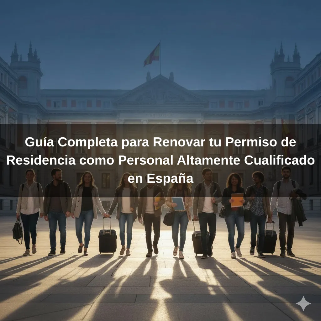 Guía Completa para Renovar tu Permiso de Residencia como Personal Altamente Cualificado en España