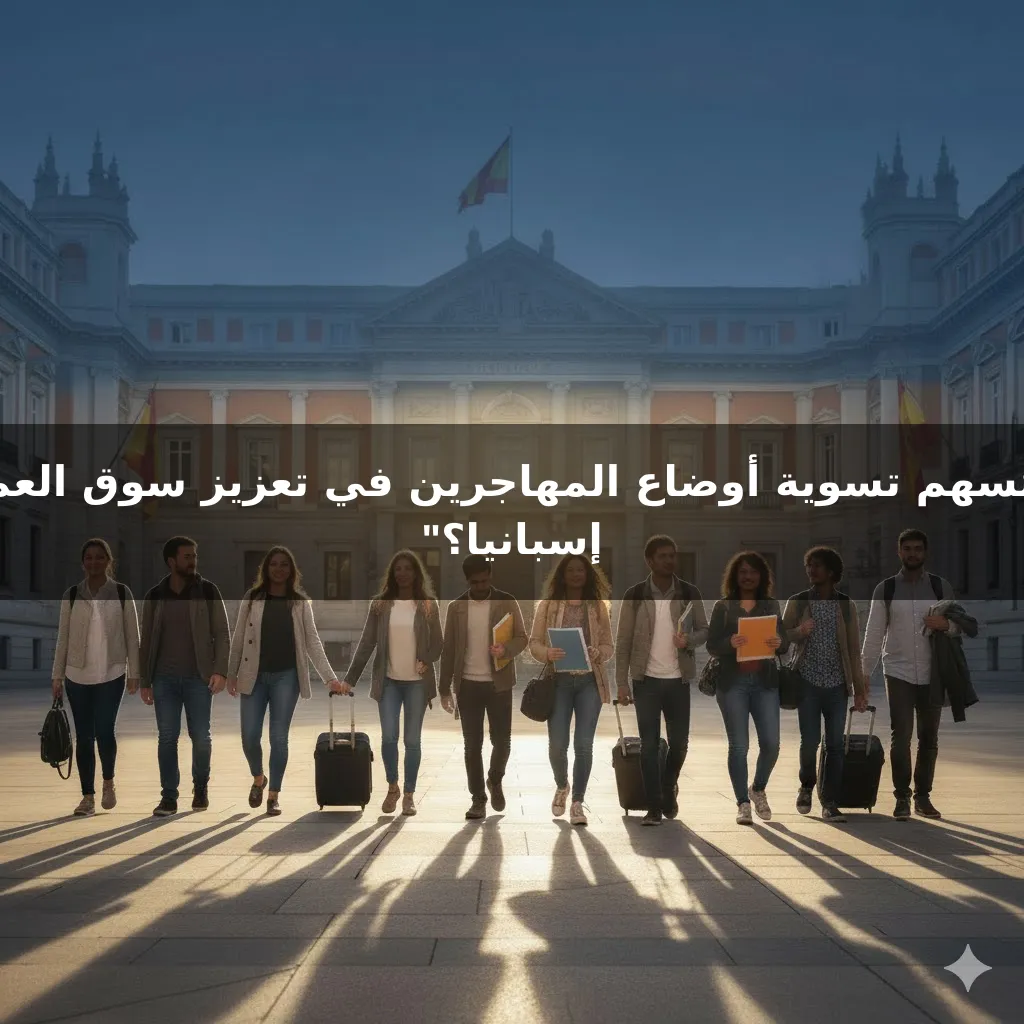 "كيف تسهم تسوية أوضاع المهاجرين في تعزيز سوق العمل في إسبانيا؟"