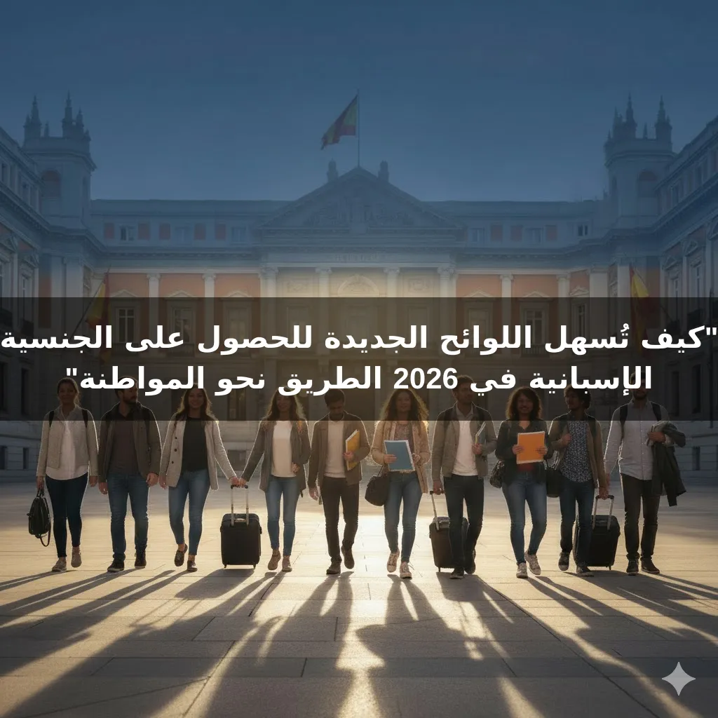 "كيف تُسهل اللوائح الجديدة للحصول على الجنسية الإسبانية في 2026 الطريق نحو المواطنة"