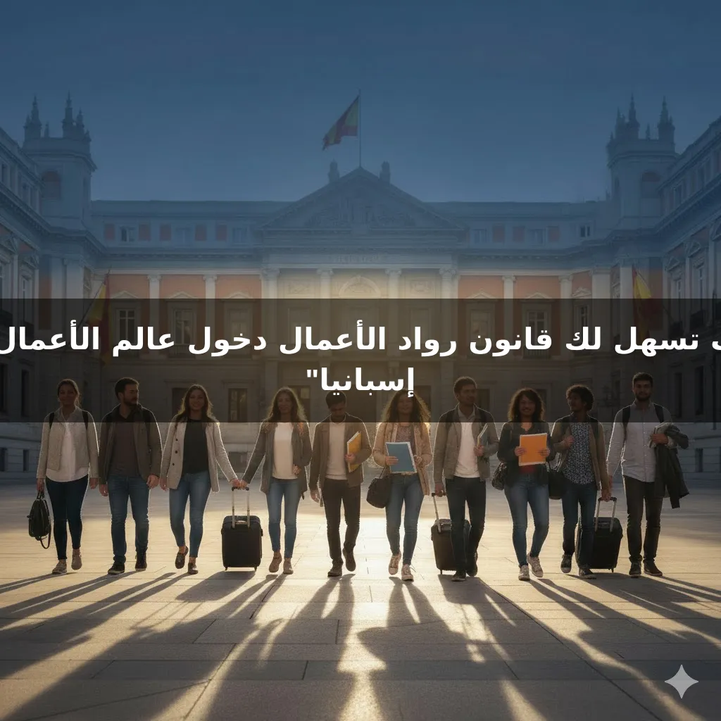 "كيف تسهل لك قانون رواد الأعمال دخول عالم الأعمال في إسبانيا"