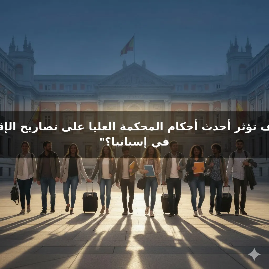 "كيف تؤثر أحدث أحكام المحكمة العليا على تصاريح الإقامة في إسبانيا؟"