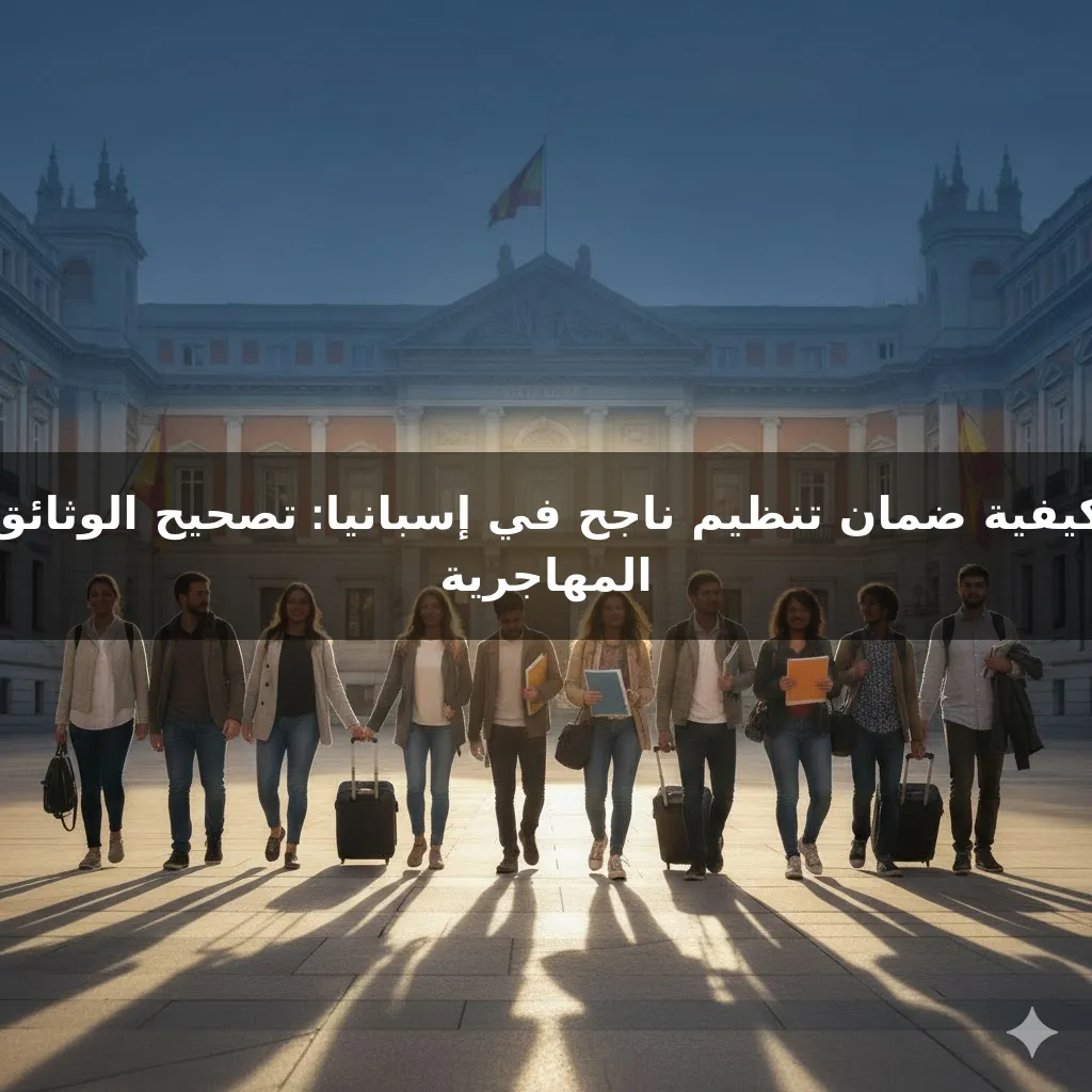 كيفية ضمان تنظيم ناجح في إسبانيا: تصحيح الوثائق المهاجرية