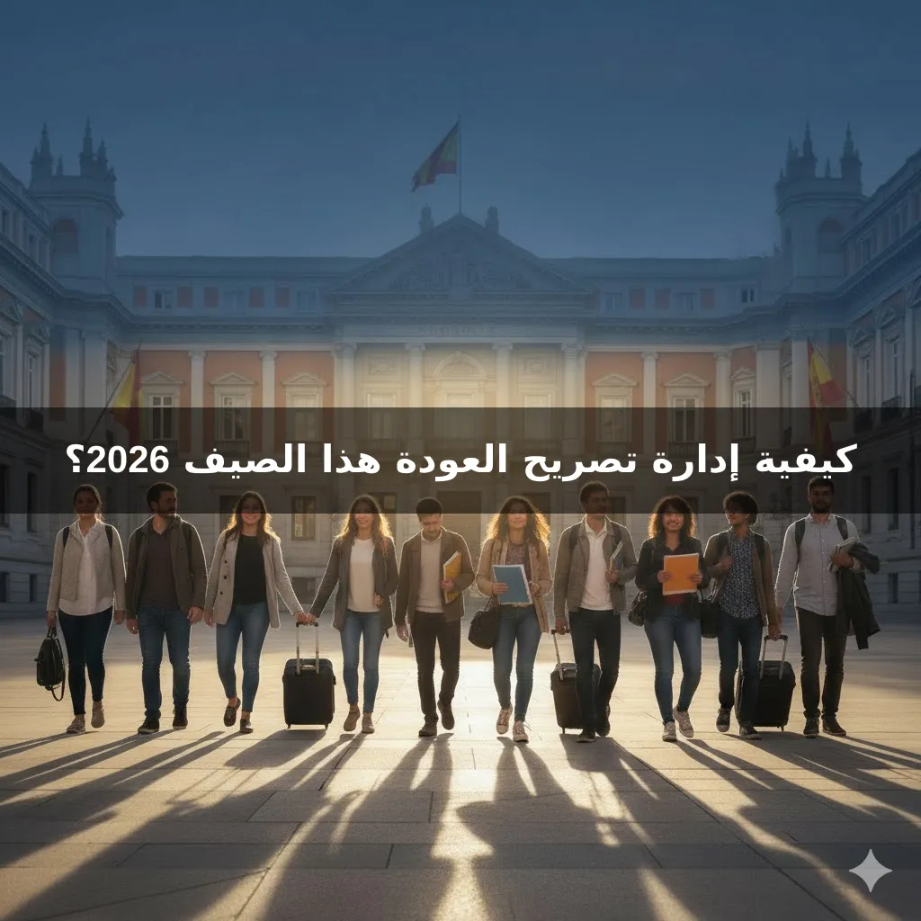 كيفية إدارة تصريح العودة هذا الصيف 2026؟
