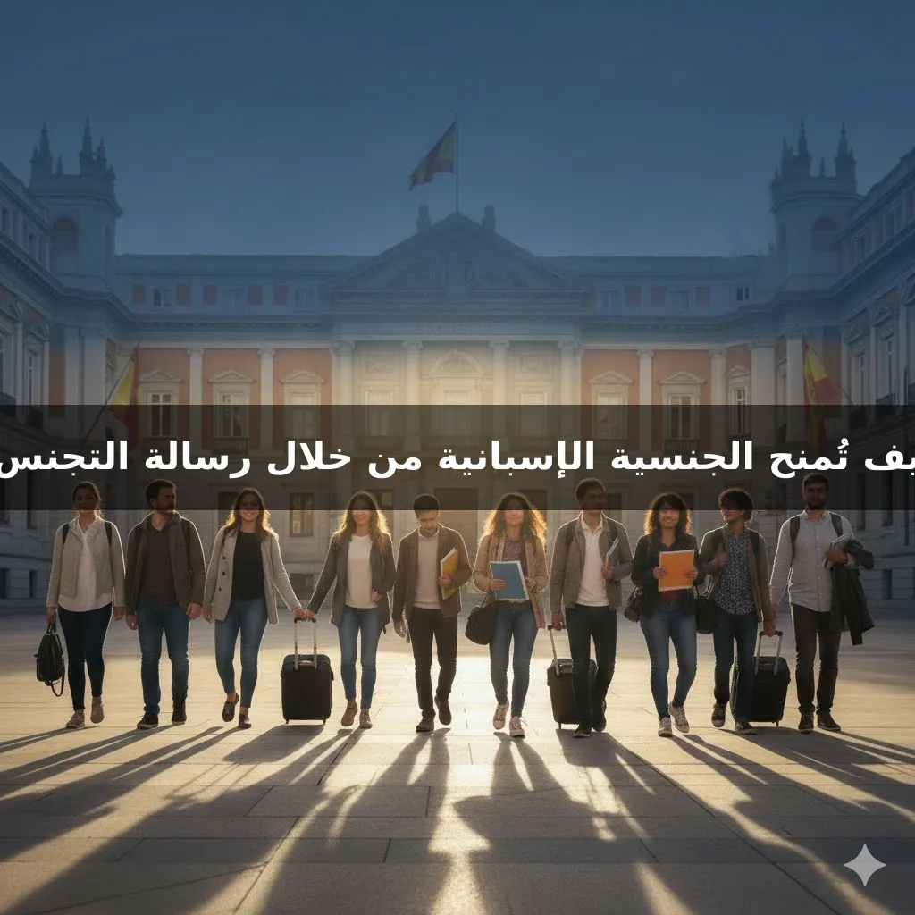"كيف تُمنح الجنسية الإسبانية من خلال رسالة التجنس؟"